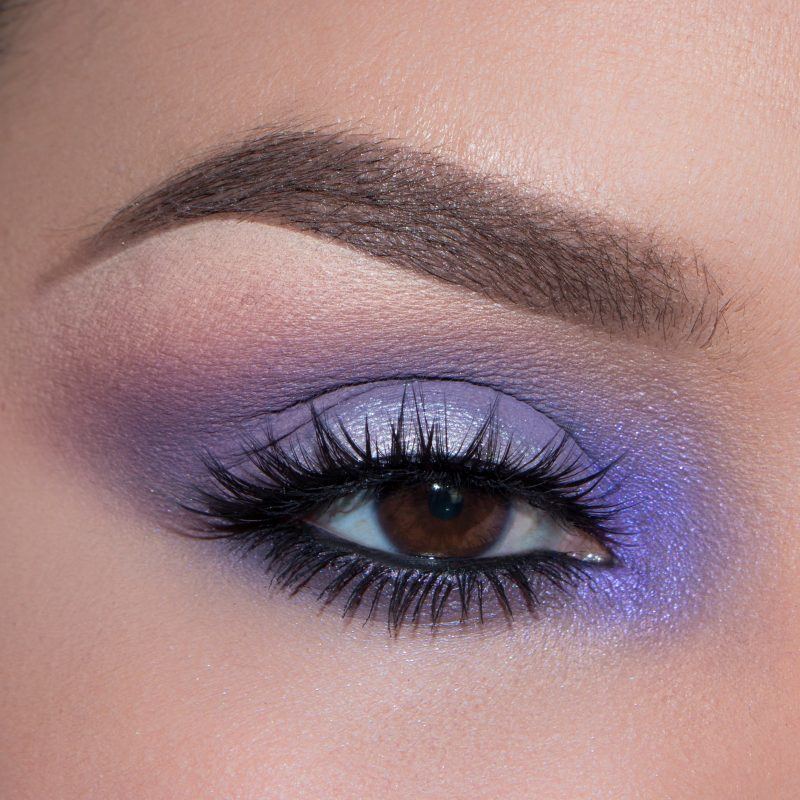 purple makeup tutorial